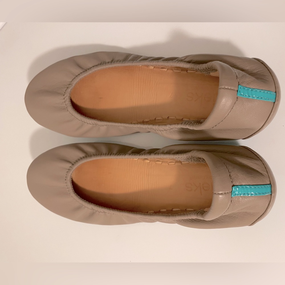Tieks Ballet Flats- Taupe Size 7